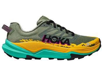 Zapatilla Hoka Torrent 4 W Verde Agua/Amarillo