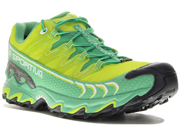 Zapatilla La Sportiva Ultra Raptor GTX W Verde/Lima