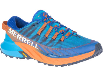 Zapatilla Merrell Agility Peak 4 Azul/Naranja