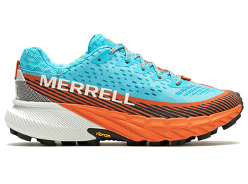 Zapatilla Merrell Agility Peak 5 W Azul/Naranja