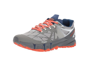 Zapatilla Merrell Agility Peak Flex W Gris/Naranja/Azul