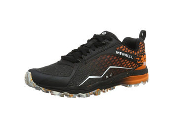 Zapatilla Merrell All Out Crush Tough Mudder Negro/Naranja