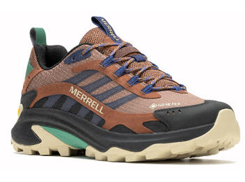 Zapatilla Merrell Moab Speed 2 GTX Marrón/Negro/Azul