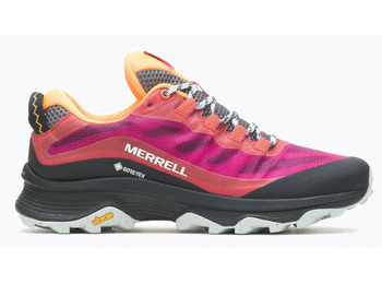 Zapatilla Merrell Moab Speed GTX W Fucsia/Naranja