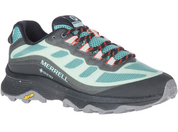 Zapatilla Merrell Moab Speed GTX W Verde/Negro