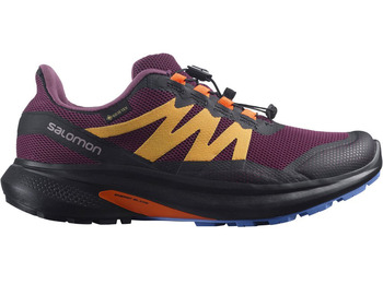 Zapatilla Salomon Hypulse GTX W Morado/Naranja