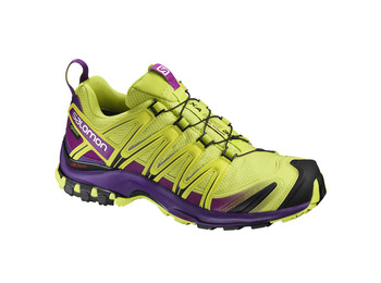 Zapatilla Salomon XA PRO 3D GTX W Lima/Morado/Negro