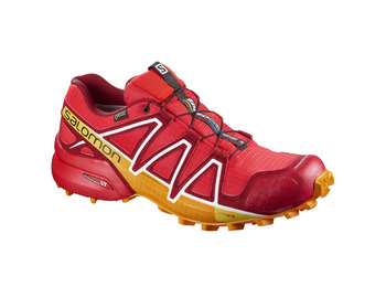 Zapatilla Salomon Speedcross 4 GTX Rojo/Naranja/Blanco