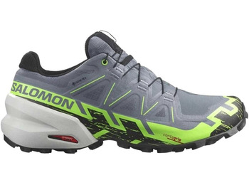 Zapatilla Salomon Speedcross 6 GTX Gris/Lima