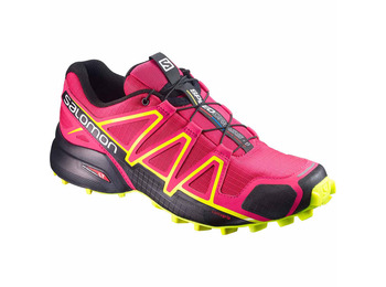 Zapatilla Salomon Speedcross 4 W Fucsia/Amarillo