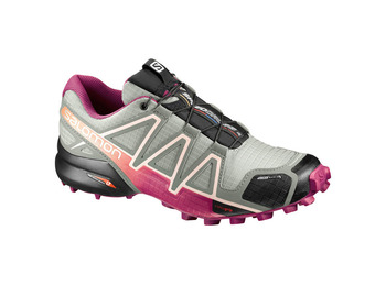 Zapatilla Salomon Speedcross 4 CS W Gris/Rosa