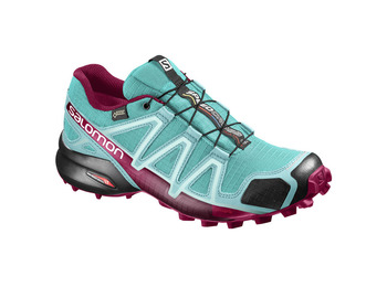 Zapatilla Salomon Speedcross 4 GTX W Turquesa/Fucsia