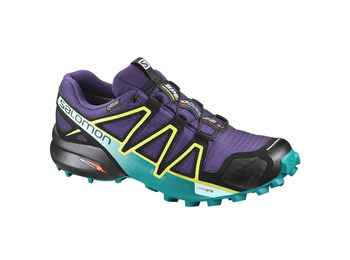 Zapatilla Salomon Speedcross 4 GTX W Violeta/Negro/Turquesa