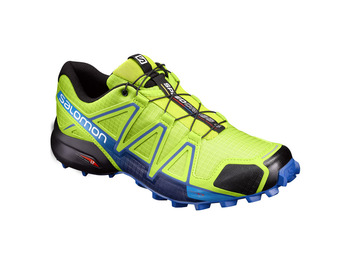 Zapatilla Salomon Speedcross 4 Lima/Azul