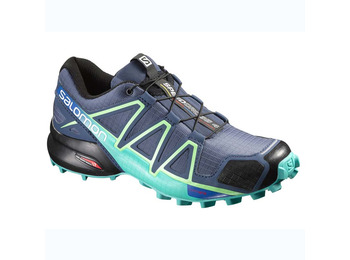 Zapatilla Salomon Speedcross 4 W Marino/Turquesa