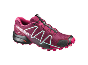 Zapatilla Salomon Speedcross 4 W Morado/Fucsia