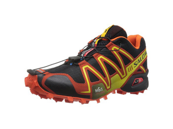 Zapatilla Salomon Speedcross 3 Negro/Naranja/Amarillo