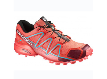 Zapatilla Salomon Speedcross 4 W Rojo/Coral/Azul