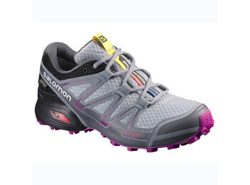 Zapatilla Salomon Speedcross Vario GTX W Gris/Negro/Fucsia