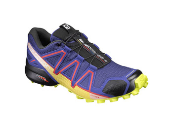 Zapatilla Salomon Speedcross 4 W Violeta/Amarillo