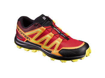 Zapatilla Salomon Speedtrak Rojo/Naranja/Negro