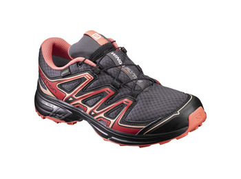 Zapatilla Salomon Wings Flyte 2 GTX W Negro/Rojo