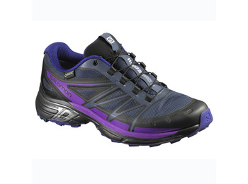 Zapatilla Salomon Wings Pro 2 GTX W Negro/Gris/Malva