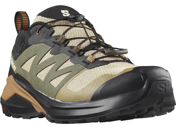 Zapatilla Salomon X-Adventure GTX Beige/Verde/Negro