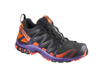 Zapatilla Salomon XA PRO 3D GTX LTD W Negro/Naranja/Violeta