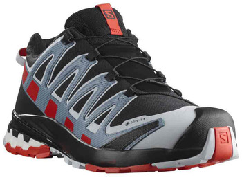 Zapatilla Salomon XA PRO 3D V8 GTX Negro/Gris/Rojo