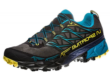 Zapatillas La Sportiva Akyra Negro/Azul/Amarillo