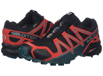 Zapatillas Salomon Speedcross 4 GTX Negro/Rojo