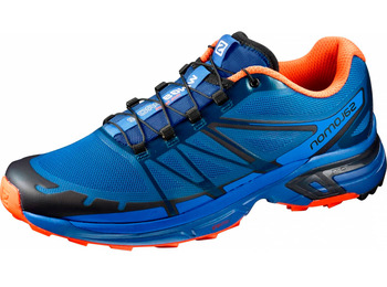 Zapatillas Salomon Wings Pro 2 Azul/Negro/Naranja