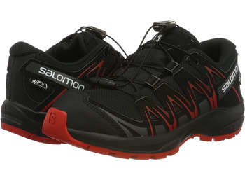 Zapatillas Salomon XA PRO 3D CSWP J Negro/Rojo