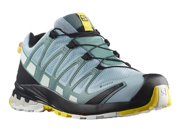 Zapatillas Salomon XA PRO 3D v8 GTX W Gris/Amarillo