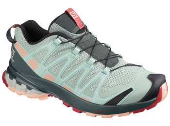 Zapatillas Salomon XA PRO 3D V8 W Turquesa/Rosa