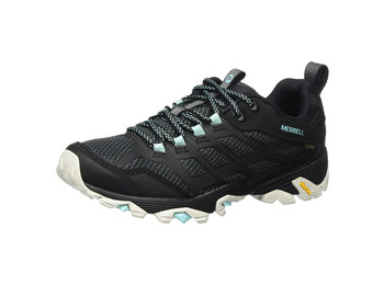 Zapato Merrell Moab Fst GTX W Negro/Turquesa