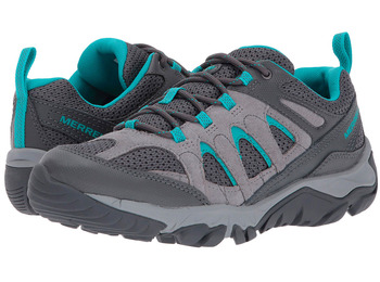 Zapatillas Merrell Outmost Vent GTX W Gris/Turquesa