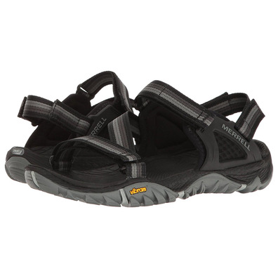 Sandalia Merrell All Out Blaze Web W Negro/Gris