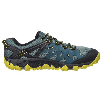 Zapato Merrell All Out Blaze Aero Sport Azul/Amarillo