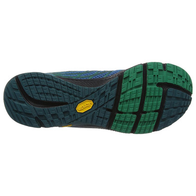 Zapatilla Merrell Bare Access 4 Azul/Verde