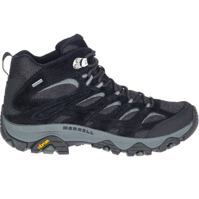 Bota Merrell Moab 3 Mid Gtx Negro/Gris