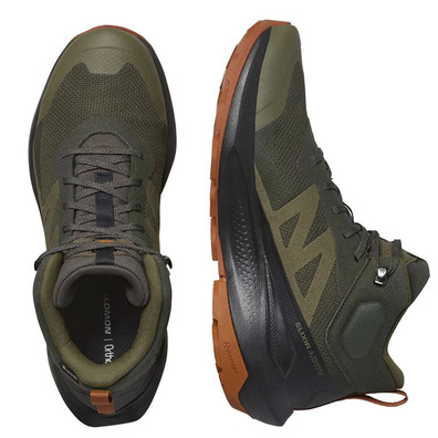 Bota Salomon Elixir Activ Mid GTX Verde