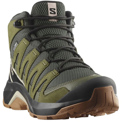 Bota Salomon X-Adventure Recon Mid GTX Verde/Negro