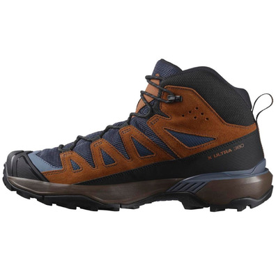 Bota Salomon X Ultra 360 Ltr Mid Gtx Marrón/Índigo