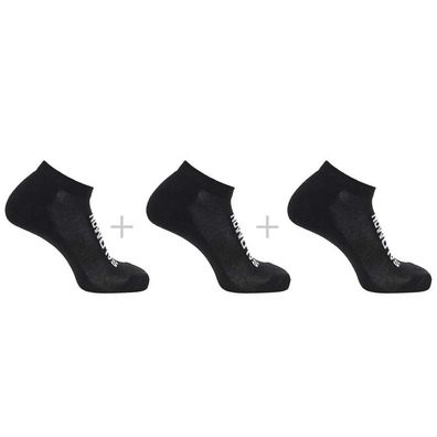 Calcetines Salomon Everyday Low 3 pares Negro