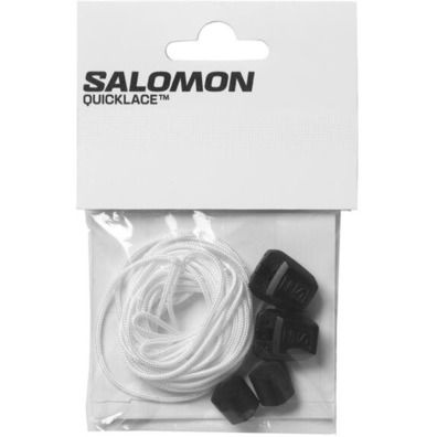 Cordones de repuesto Salomon Quicklace Blanco