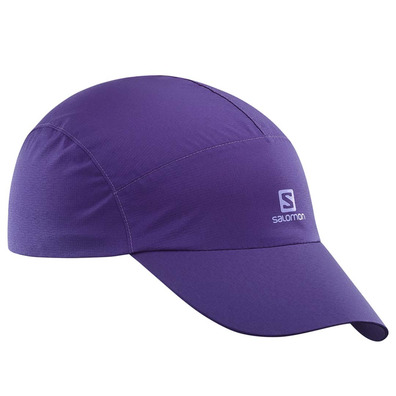 Gorra Salomon Waterproof Cap Púrpura