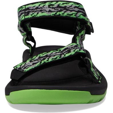 Sandalia Teva Hurricane XLT2 Revive Negro/Verde