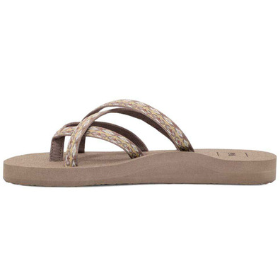 Sandalia Teva Olowahu W Beige